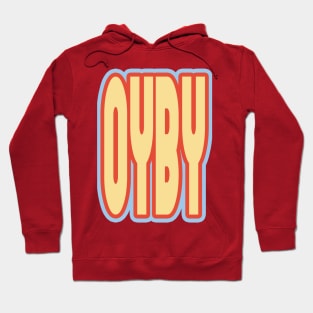 Long oyby Logo (Tagline Font) Hoodie